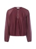 comma Bluse in bordeaux