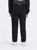 Petrol Industries Fleece Cargo-Jogginghose forgebay in Schwarz