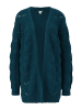 QS Strickjacke langarm in Petrol