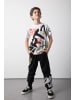 Coccodrillo T-Shirt mit kurzen Ärmeln in weiß