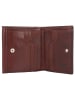Esquire Toscana Geldbörse RFID Leder 10 cm coffee