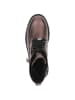 Caprice Stiefelette in DK BROWN MET