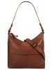 SPIKES & SPARROW Umhängetasche echt Leder in cognac