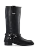 Bianco Biker Boots in Black