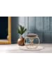 Kayoom Hocker Whitney in taupe - gold