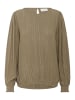 Kaffe Langarm-Bluse KAliv Regular fit in Morel
