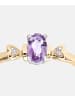 Diamant L'éternel Ring aus 375 Gelbgold mit Diamant mit Amethyst
