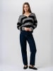 TeeShoppen Pullover Nora Knit in Grey-Black