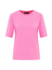 ELBSAND T-Shirt Siva in Magenta Sky
