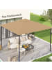 Outsunny Pavillondach L298 x B295 cm Beige