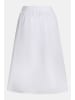 PENN&INK N.Y MIDI-Faltenrock in White