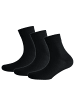 Sympatico Kurzsocken 3er-Pack S30101 in schwarz (991)