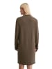 Marc O'Polo Strickkleid regular in shaded brown melange