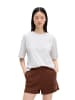 Marc O'Polo MOP Club '67   T-Shirt , Oversized, Back Print in Weiß