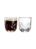 LEONARDO 2er Set Kaffeegläser (2) Gocce in 220 ml in transparent