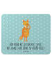 Mr. & Mrs. Panda Mouse Pad Fuchs Lord mit Spruch in Türkis Pastell