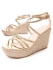 Montevita Sandalen Wesparto6 Gold in Golden