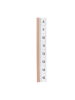 Durable Selbstklebereiter Tabfix 200x10 2-zeilig transparent Packung mit 5 S...