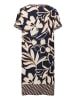 Betty Barclay Tunikakleid kurzarm in Dark Blue/Brown