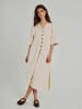 Norr kleid Linea in Beige