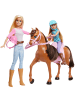 Barbie Reitspaß Spiel-Set | Mattel GXD65 | Puppen Barbie & Stacie mit Pferd