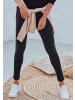 LASCANA Pyjamahose in schwarz
