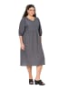 Ulla Popken Kleid in graphitgrau