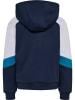 Hummel Hummel Reißverschluss Kapuzenpullover Hmljr Loose Kinder in DRESS BLUES