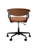 ebuy24 Bürostuhl Rover Hellbraun 62 x 59 cm