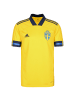 adidas Performance Fußballtrikot Schweden Home EM 2021 in gelb / dunkelblau