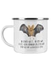 Mr. & Mrs. Panda Kaffeetasse Fledermaus Flügel mit Spruch in Weiß