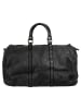Forty degrees Reisetasche echt Leder in schwarz