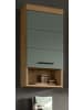 Inn.Furn Hängeschrank Salbei grün, Eiche Artisan 37 x 79 cm, Badschrank hängend