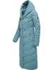 ragwear Steppmantel Natalka Extralong in Stone Blue25