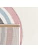 KADIMA DESIGN Kinderteppich Regenbogen mit Herz Kinderzimmer in Pink