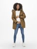 ONLY Langer Parka in Toasted Coconut