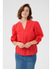 Kaffe Langarm-Bluse KAjollia Regular fit in Hibiscus