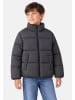 name it Jacke Langarm Stehkragen Reißverschluss Unifarben in Schwarz-2