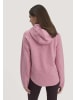 Hessnatur Fleece Hoodie in rosenpink