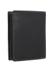 Esquire Dallas Geldbörse RFID Schutz Leder 12 cm in schwarz