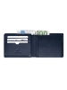 Roncato Alaska Geldbörse RFID Schutz Leder 13 cm navy