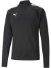 Puma Pullover "TeamLIGA 1/4 Zip Top" in Schwarz