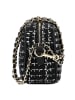 Valentino Tweed Umhängetasche 20 cm in nero-multicolor