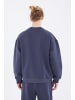 Ossy Homer Basic Sweatshirt Oversize Fit Pullover in Blau-Smoke