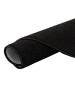 Snapstyle Hochflor-Teppich Cottage Rund in schwarz