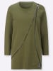 WITT WEIDEN Long-Sweatshirt in oliv