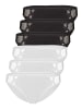 Nina von C. 6er Pack Minislip in weiss-schwarz