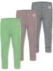 Normani Outdoor Sports 3er Pack Baby Merino Hose Unterhose „Tutira“ in Grau/Rosa/Grün