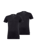 Levi´s T-Shirt LEVIS MEN V-NECK 2PACK in Schwarz