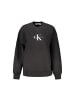 Calvin Klein Schwarzer Baumwoll-Pullover